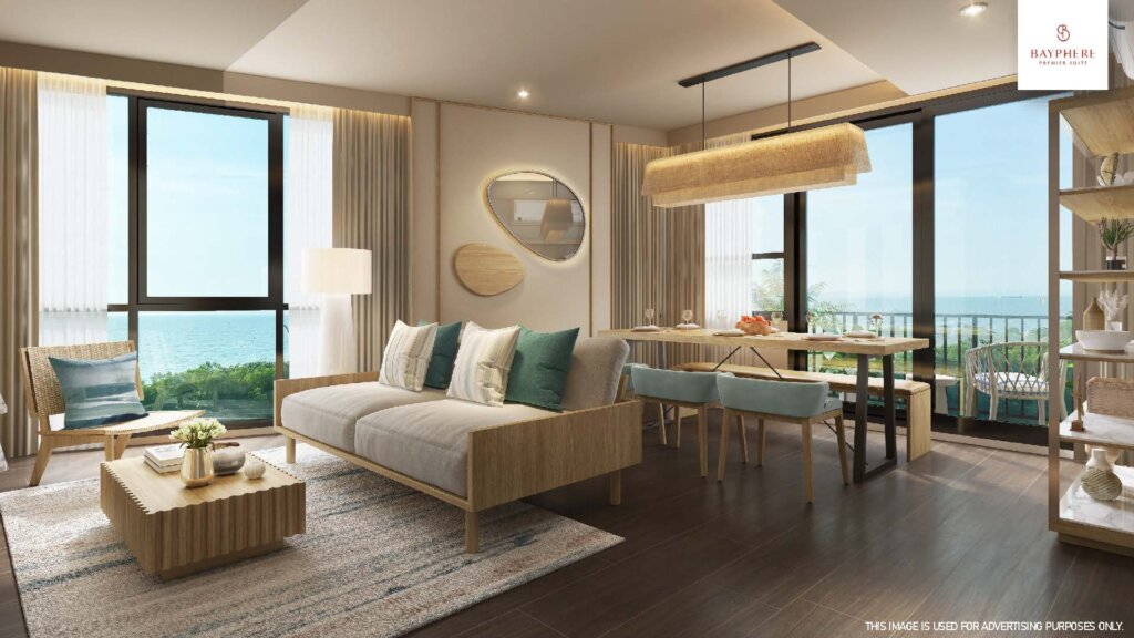 Bayphere Premier Suite Interiors 2BR 1