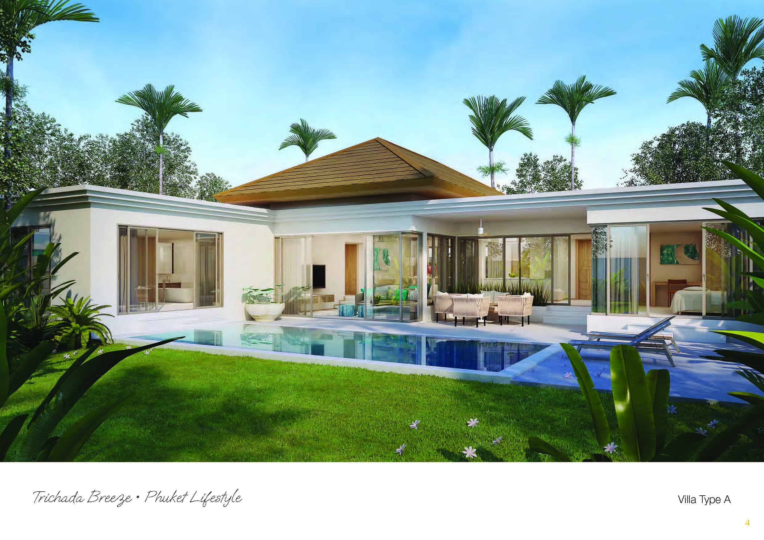 Trichada Breeze private pool villa