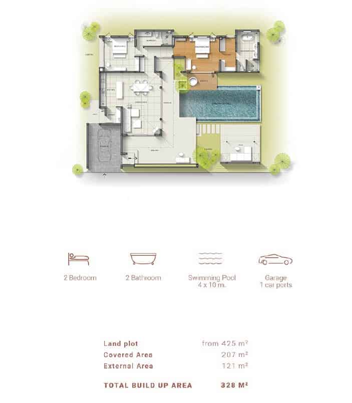 Anchan Flora floor plan