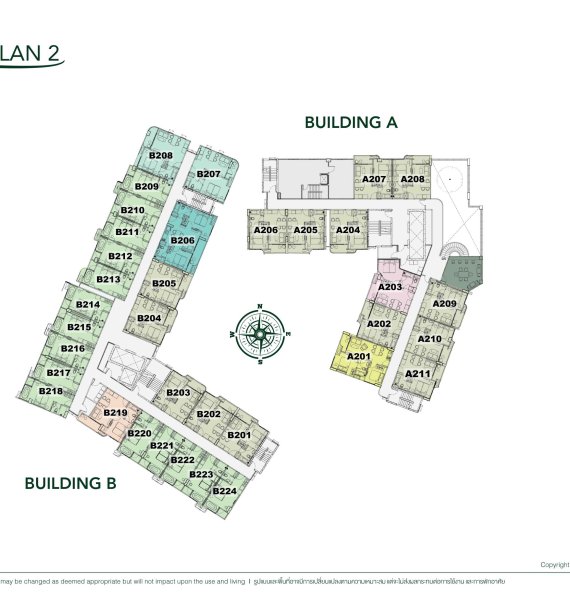 Eco Resort Bang Saray - 2BR Type 2B - Keller Henson