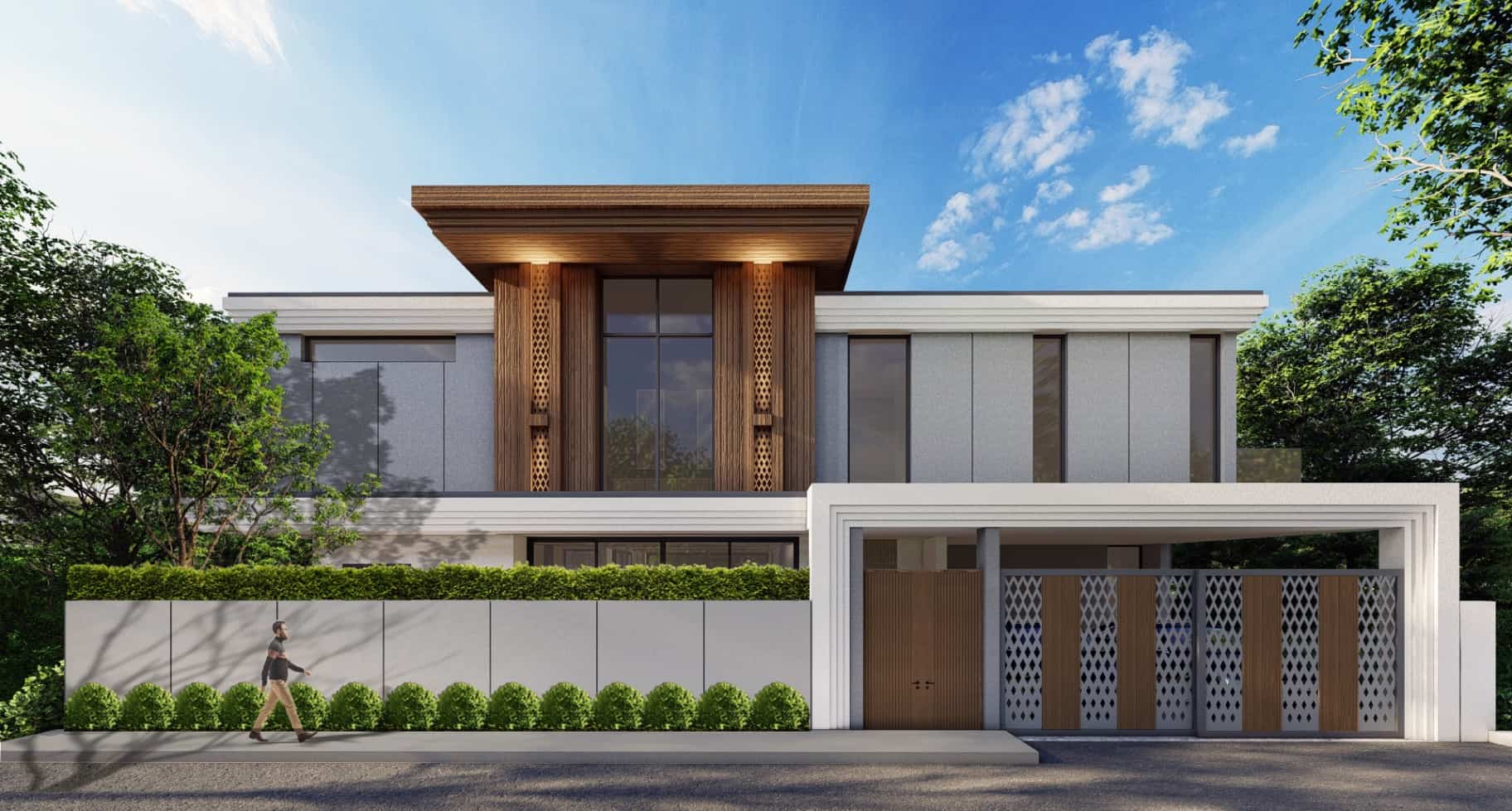 Villa with terrace