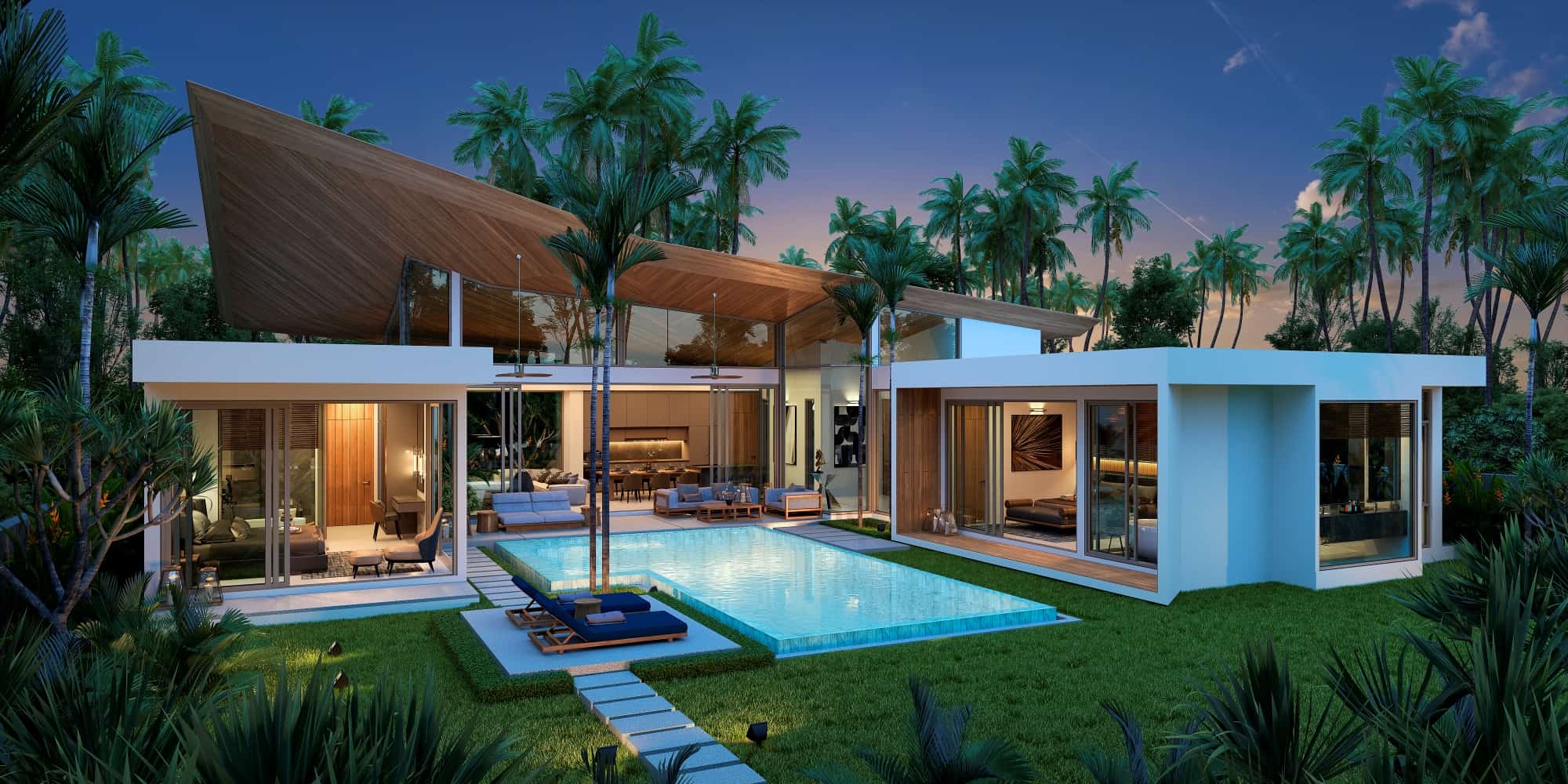 tropical living at Zenithy Luxe Villas
