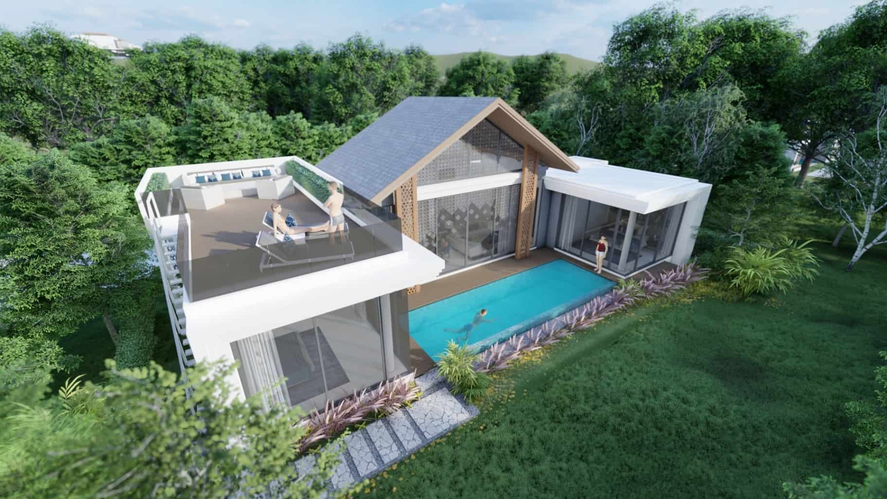 The Ozone Residence Phuket private pool villa