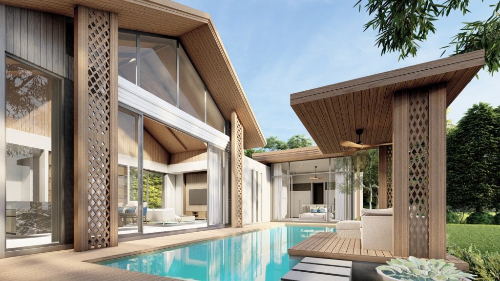 The ozone residence phase 2 swimming pool