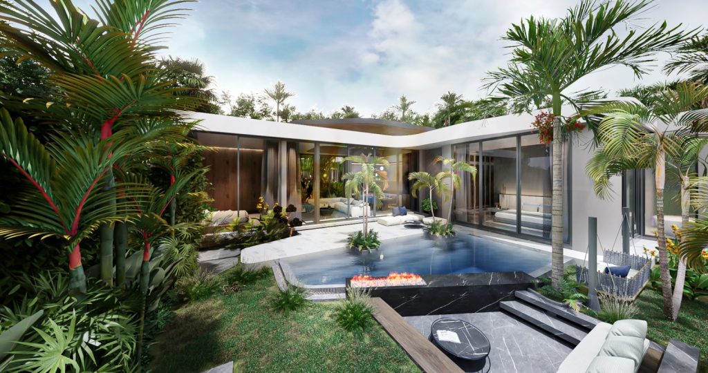 Modern pool villa Phuket