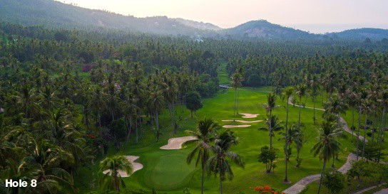 Santiburi golf course samui thailand
