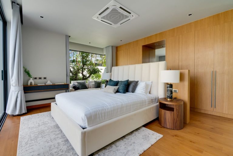 Botanica modern loft bedroom