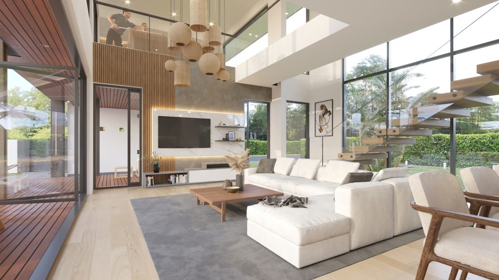 living room villa suksan for sale