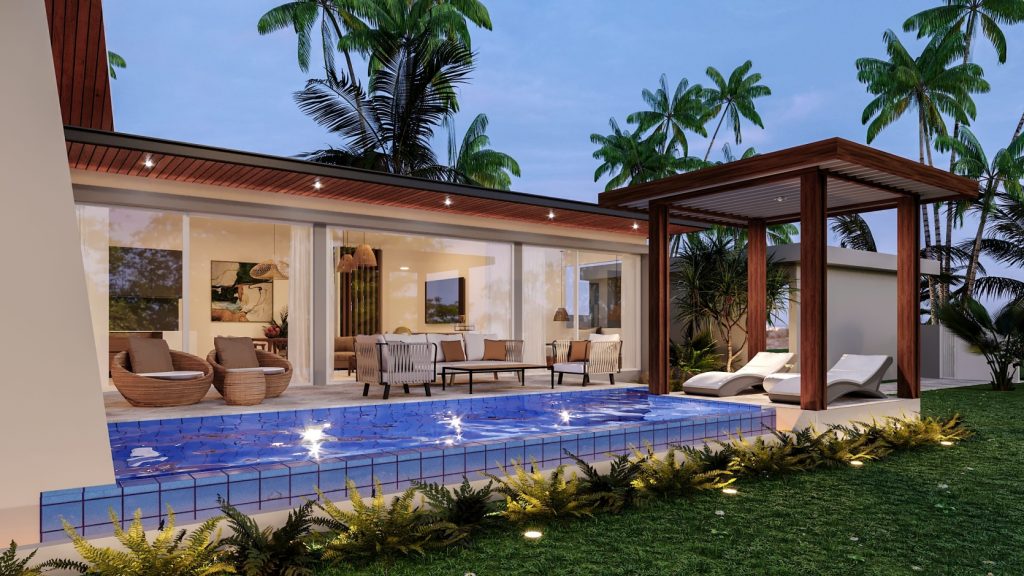 private pool villa sunpao for sale in rawai