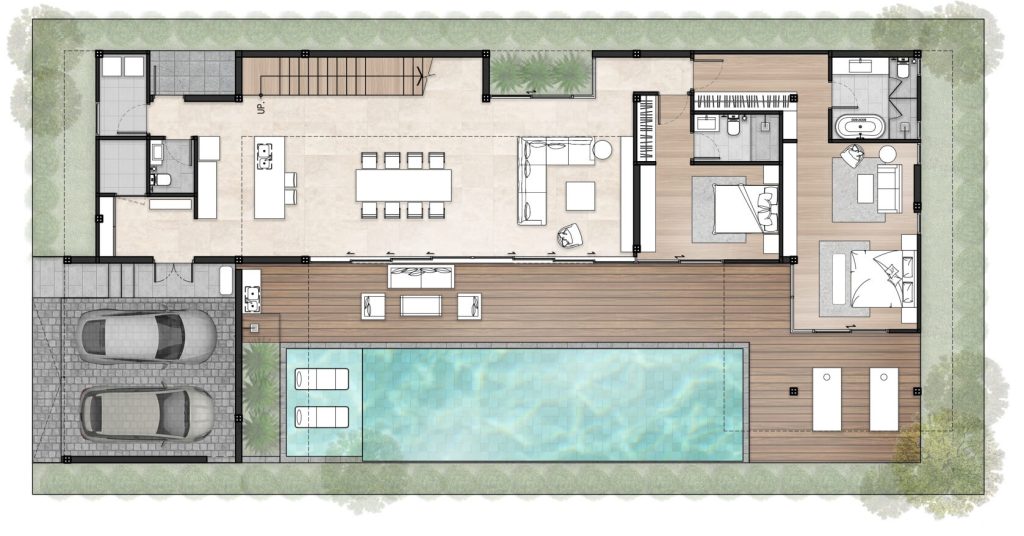 Highland park residence master plan