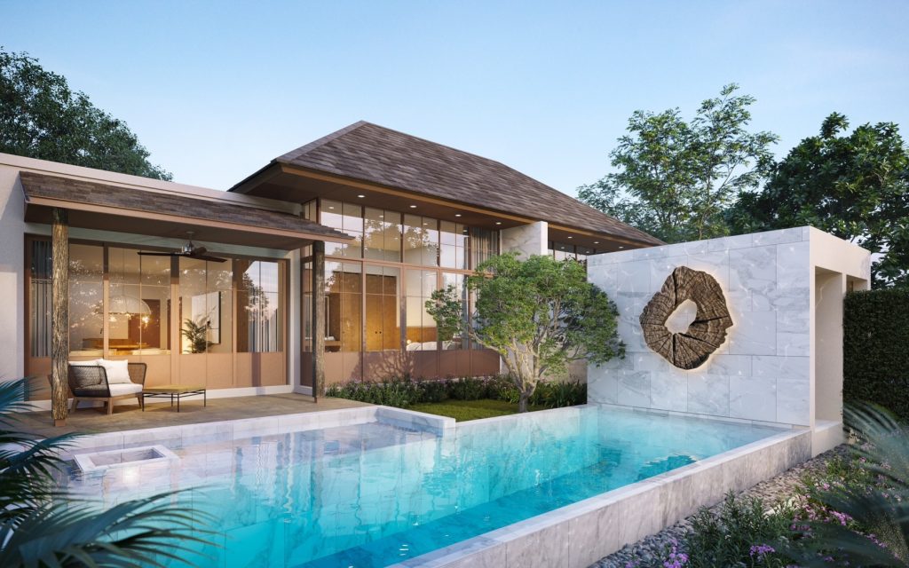 pool saturdays villas for sale in rawai