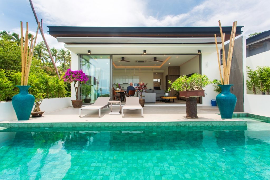 Tropical pool villa in Koh Samui for sale