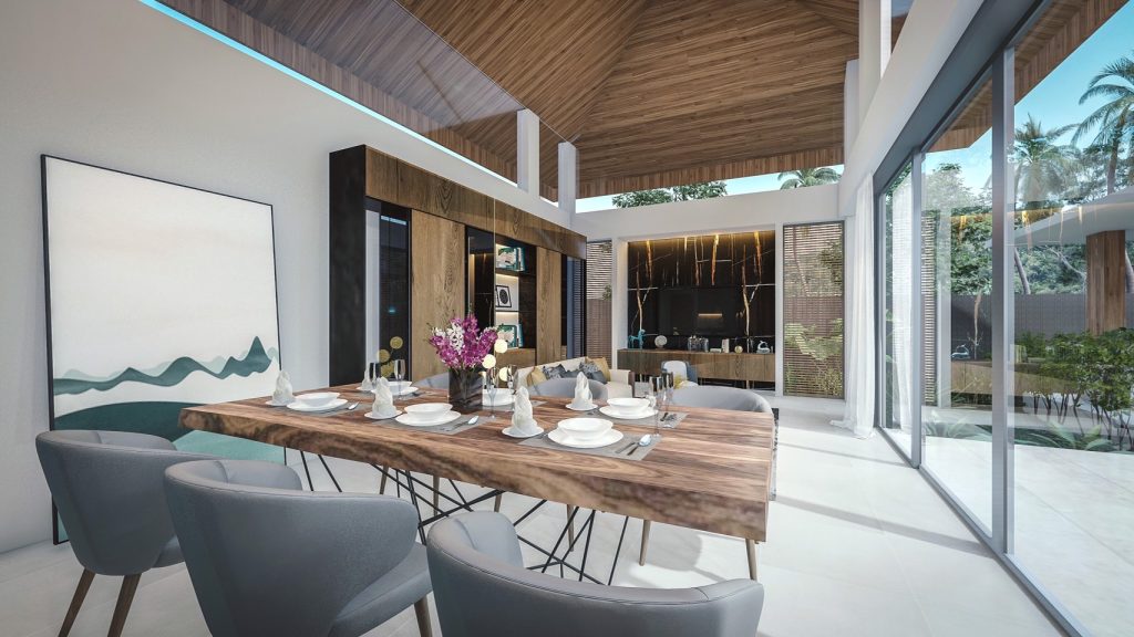 Luxury villa with private garden and pool