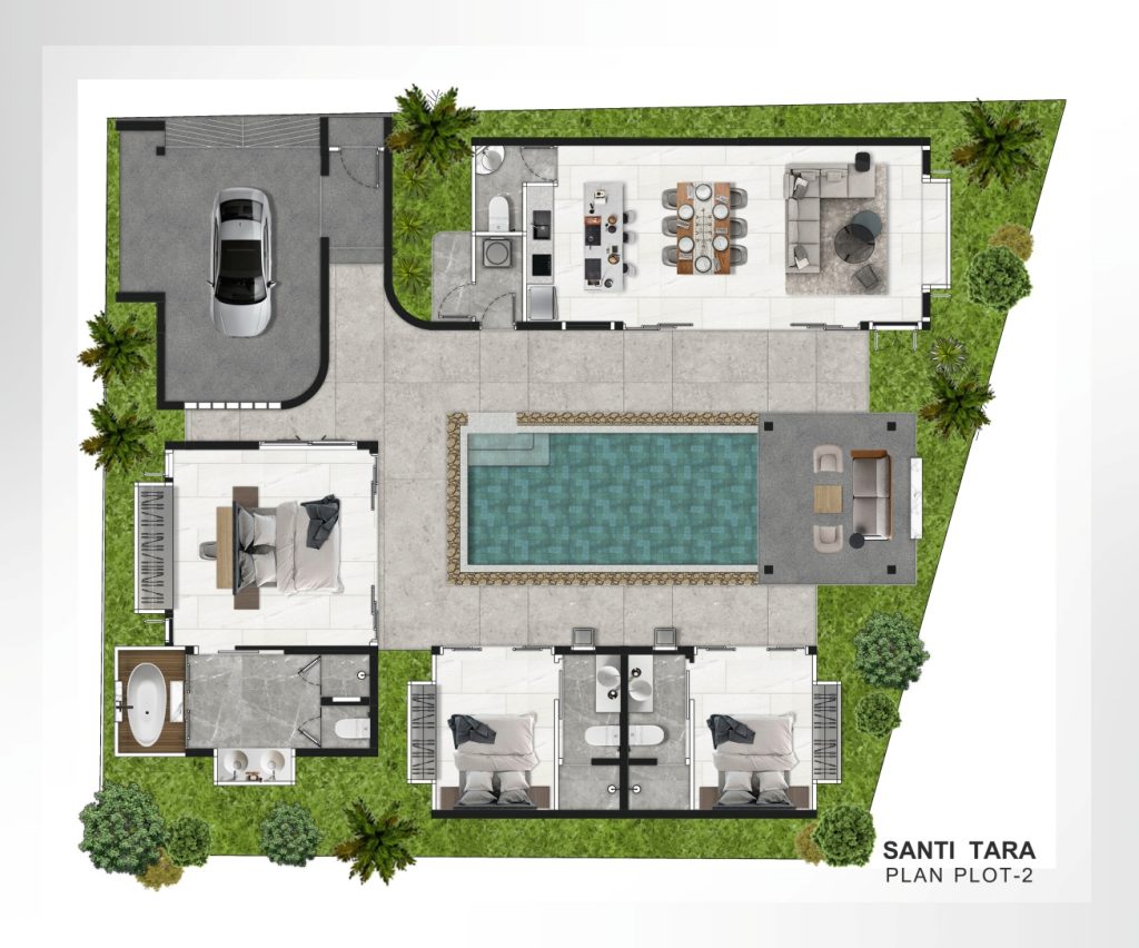 Koh Samui villa with private infinity pool