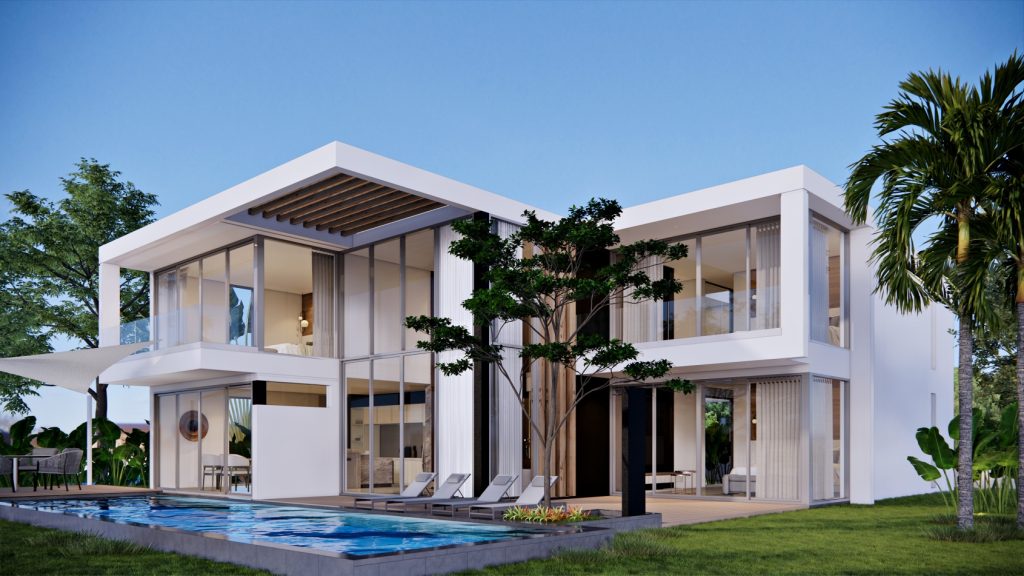 unique eco viva exterior villa for sale