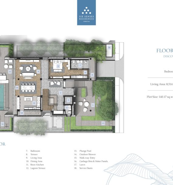 Six Senses Residences The Forestias - 3BR Pool Villa - Type S - Keller ...