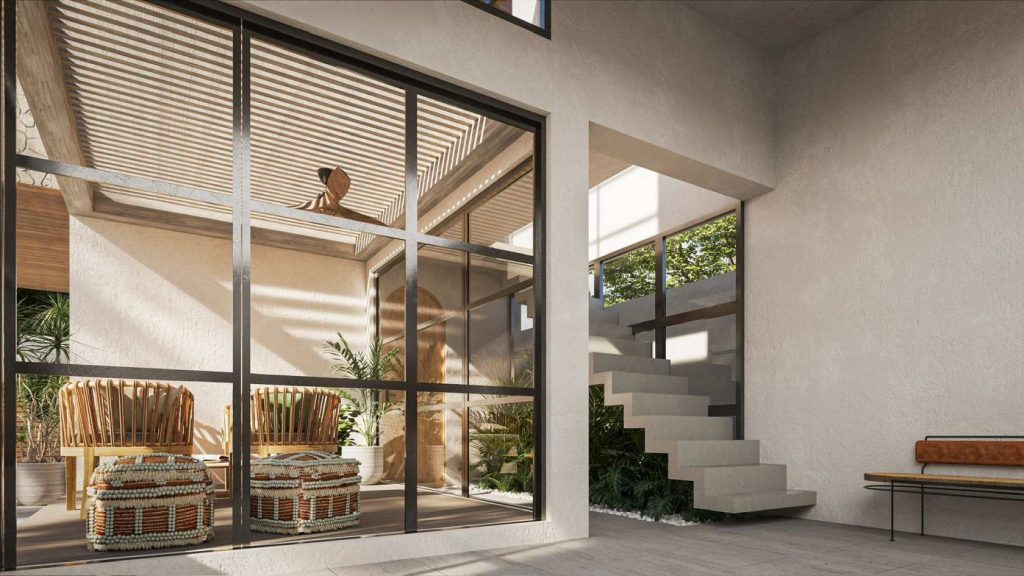 Luxury villa with private garden and pool