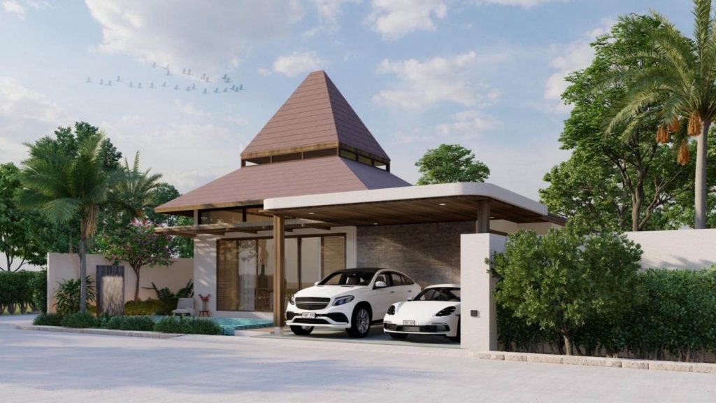 Phirunda Pool Villa - Side view