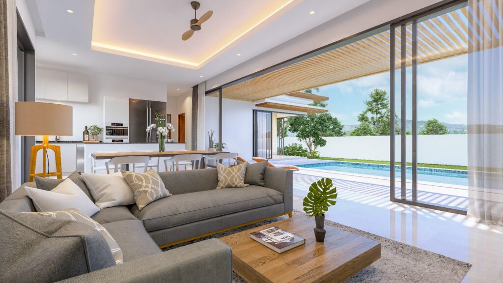 Baansuay Bophut Phase 4 - Living room