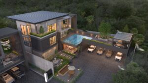 Harmony Hills Villas Pattaya - Pool view