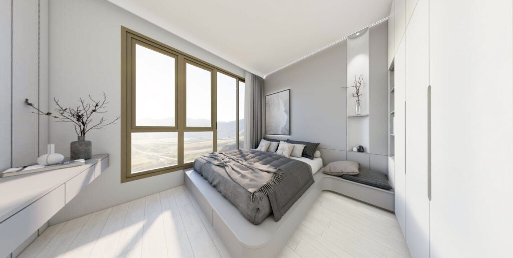 The Element by Anocha - Type B 49.83 sq.m - Bedroom