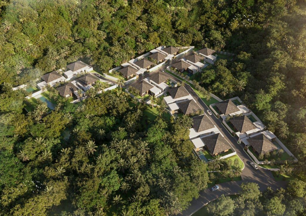 Villa Cerulean - Bird eyes view