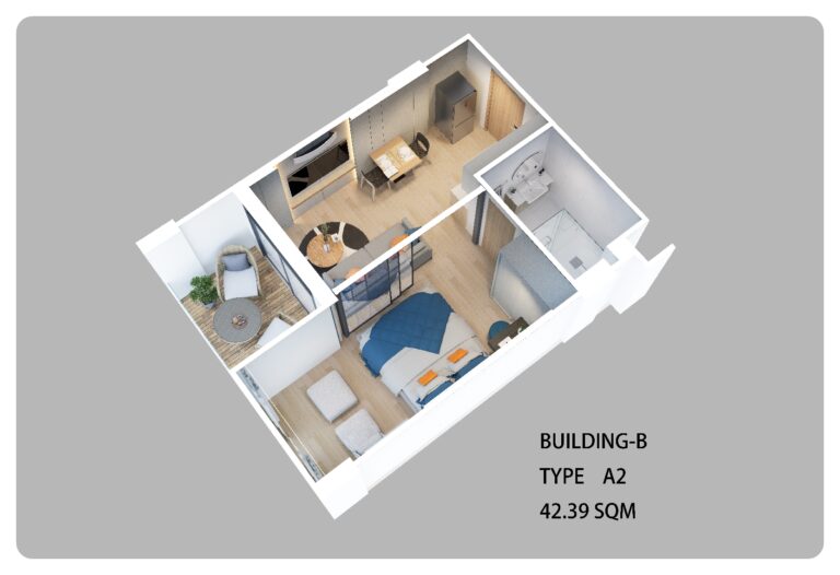 Sea Heaven Beachfront Naithon - Phase 3.1 - RoomtypeB-A2-1