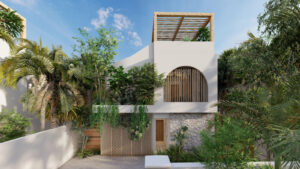 The Den Villas - Front View