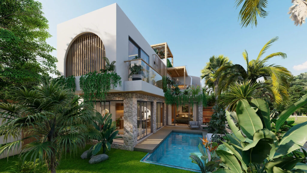 The Den Villas - Garden View