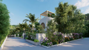 The Den Villas - Entrance View