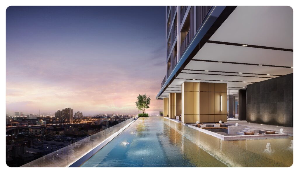 Origin Residences Sukhumvit - Exterior - Pool view