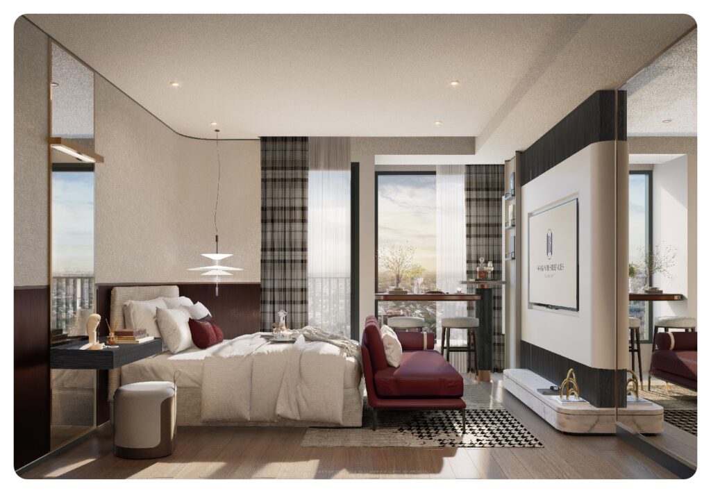Origin Residences Sukhumvit - Interior -Bedroom