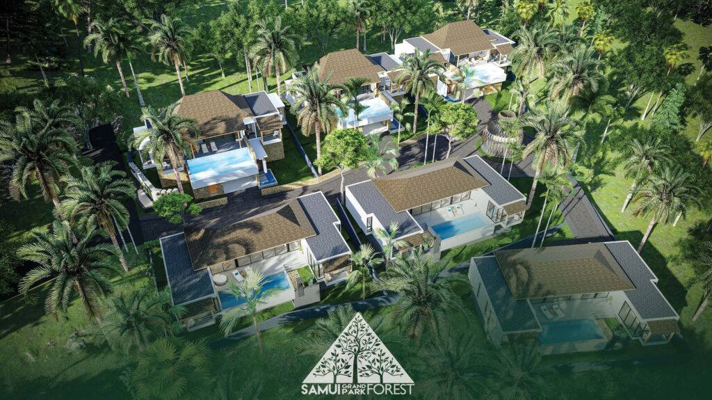 Samui Grand Park Forest - Master plan