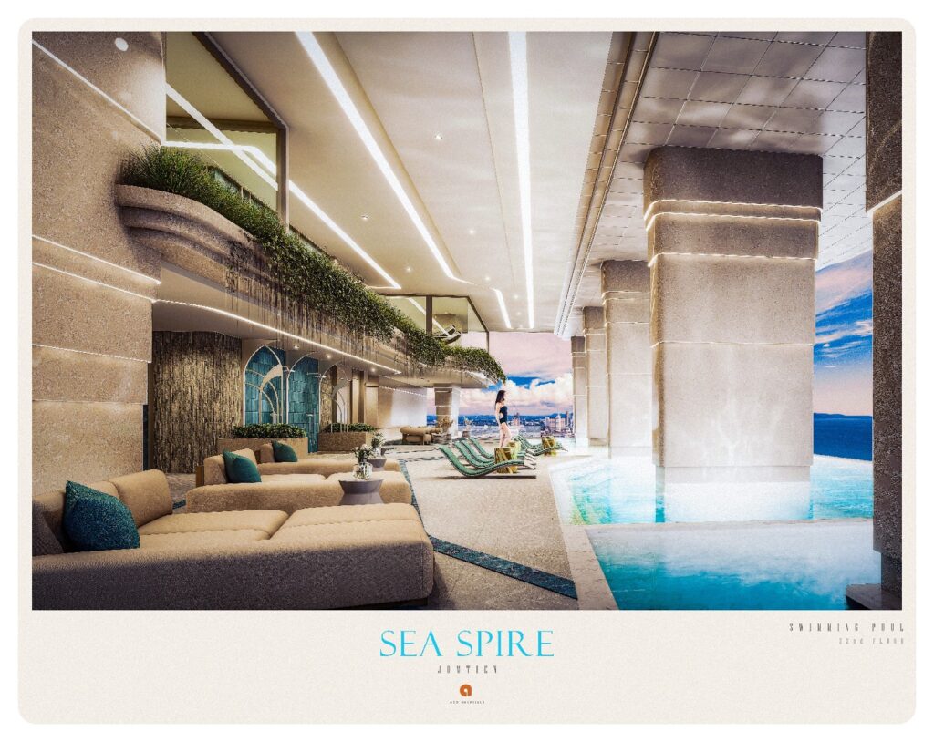 Seaspire Jomtien - Interior - Swimming Pool