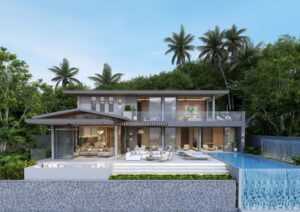 Sense 8 Samui Seaview Villas - 5BR Front View