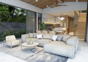 Sense 8 Samui Seaview Villas - 5BR Living Room