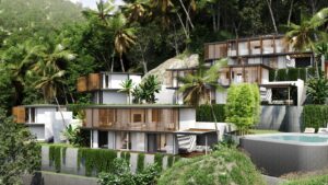 Akasha Retreat Center Villa - Side View