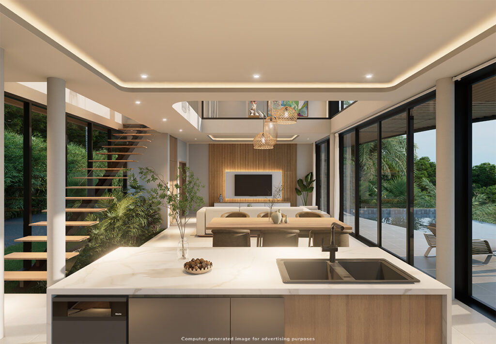 Bel Roc Villas - Type B - Living area