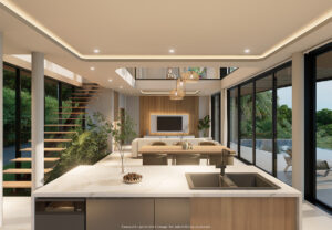 Bel Roc Villas - Type B - Living area