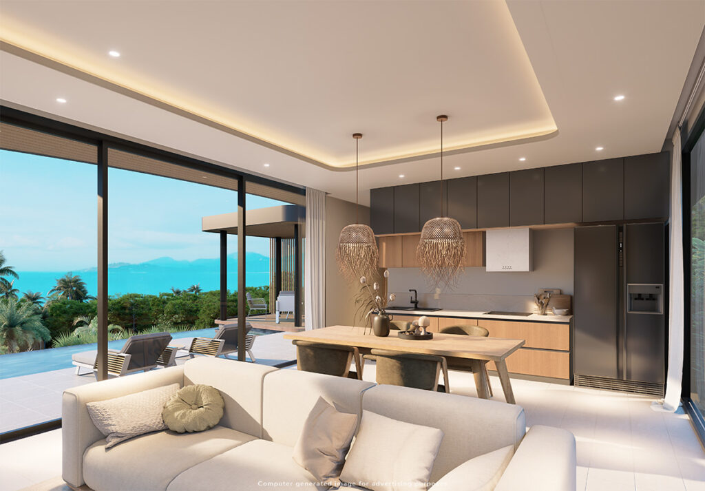 Bel Roc Villas - Type C - Living area
