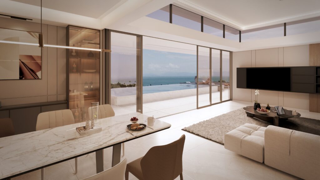 Coast Breeze Residences - Type D - Living Room