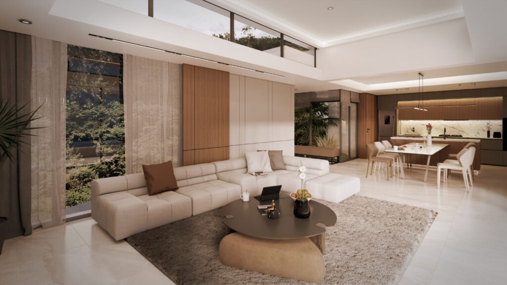 Coast Breeze Residences - Type D - Living Room