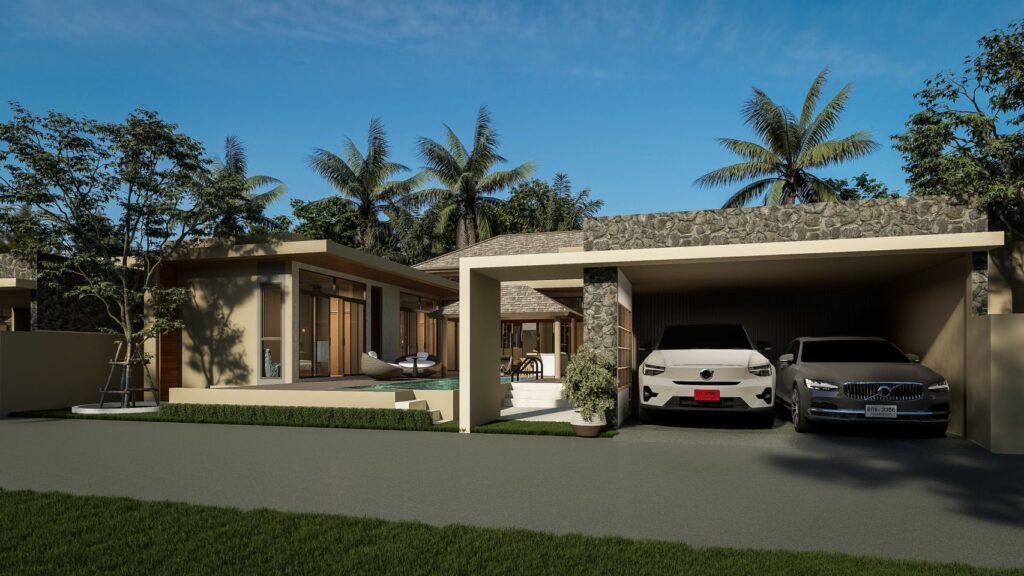 Coco Tropical Villa Phase 2 - Parking