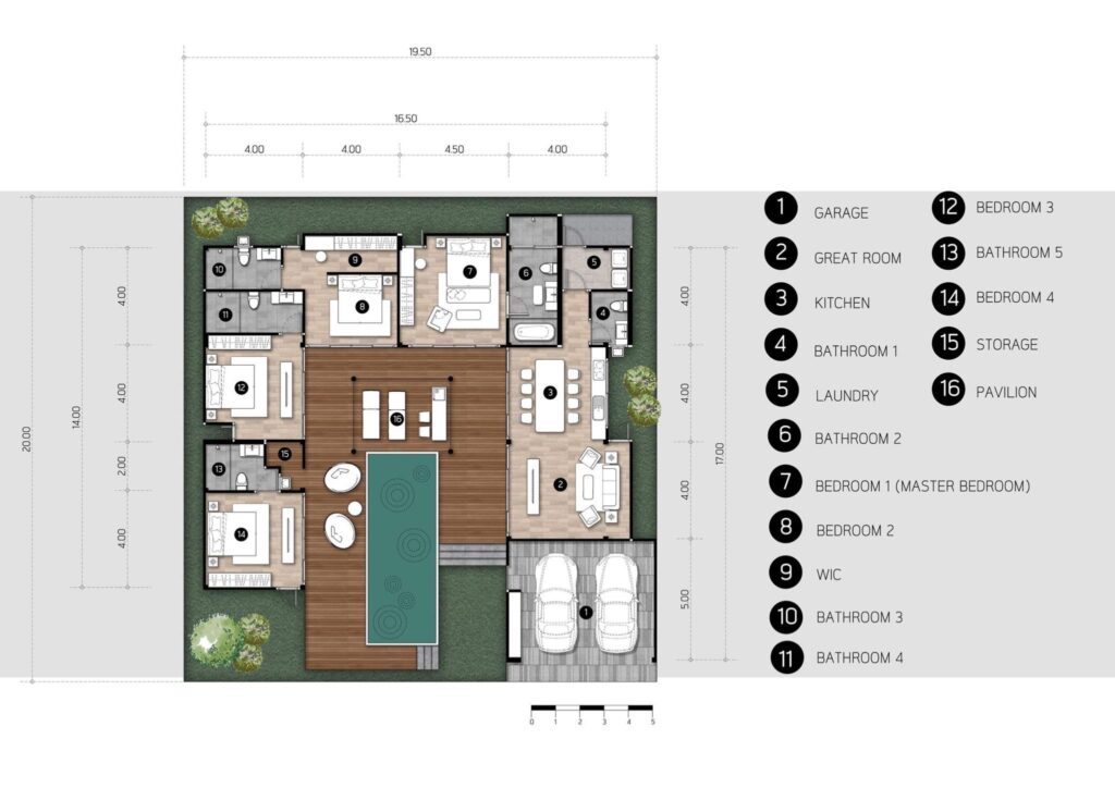 Coco Tropical Villa Phase 2 - Villa Plan