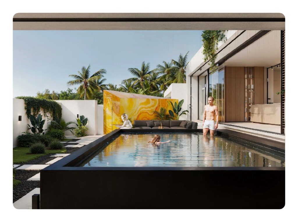 Soho Residence - Exterior - Pool view