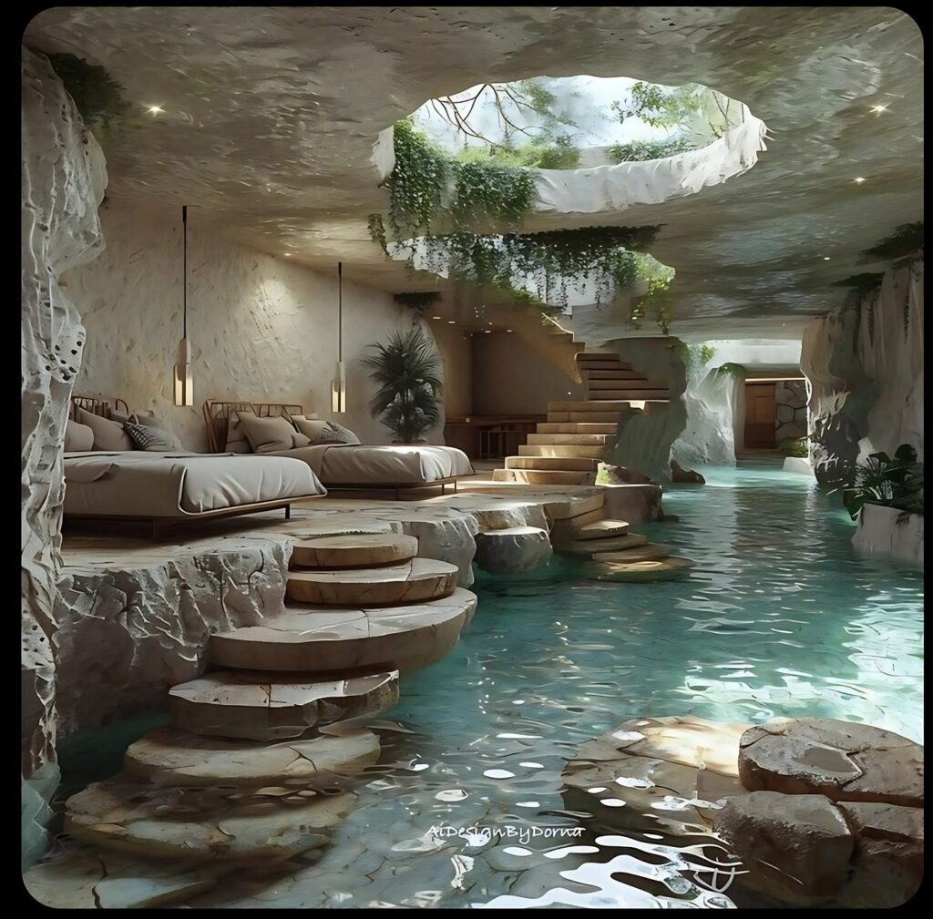 The Embassy Life - Interior - Cave Pool