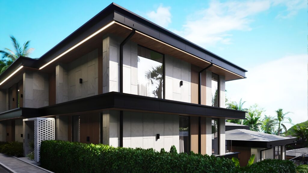Venera Village - Villa 8 - Side View